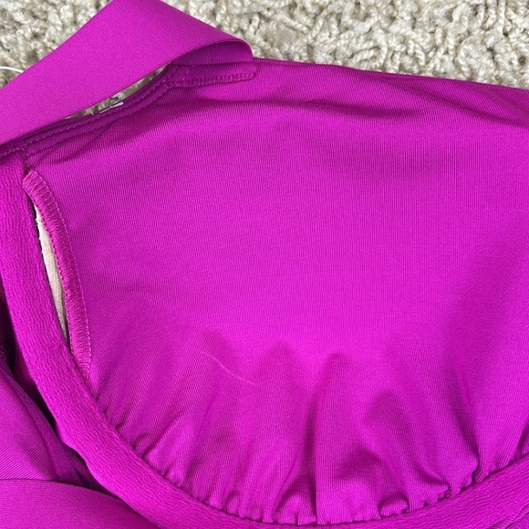 NWT Athleta square neck v bra cup tankini sz 38B/C - Picture 9 of 9